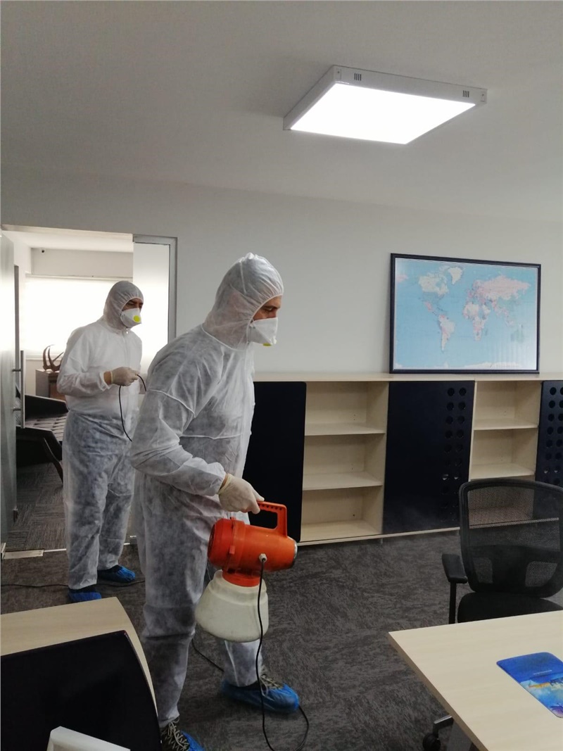 OUR OFFICES ARE DISINFECTED